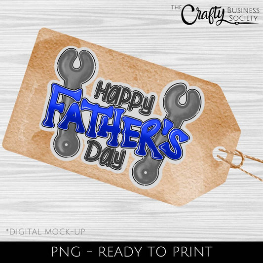 "Happy Fathers Day" - Ready to print Clipart