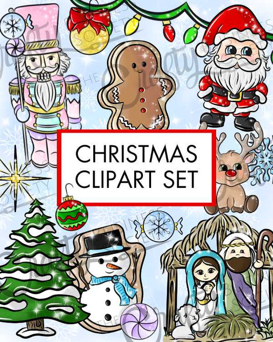 Christmas Clipart Bundle - PNG